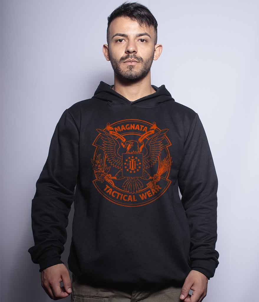 Casaco Militar Com Capuz Squad T6 Magnata 556 Tactical Wear Team Six Brasil