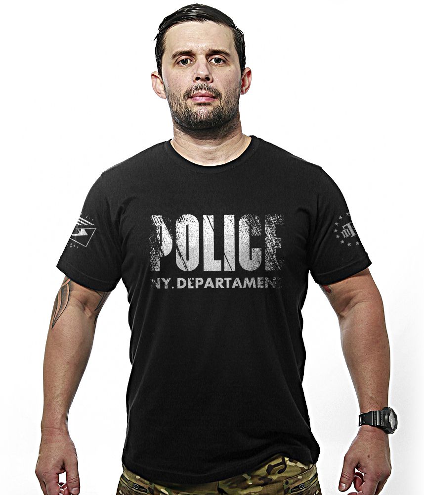 Camiseta Masculina Police NY Department EUA Team Six Brasil