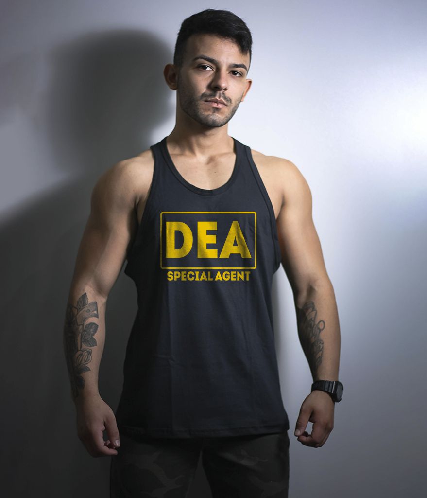 Camiseta Regata DEA Special Agent Masculina Team Six Brasil