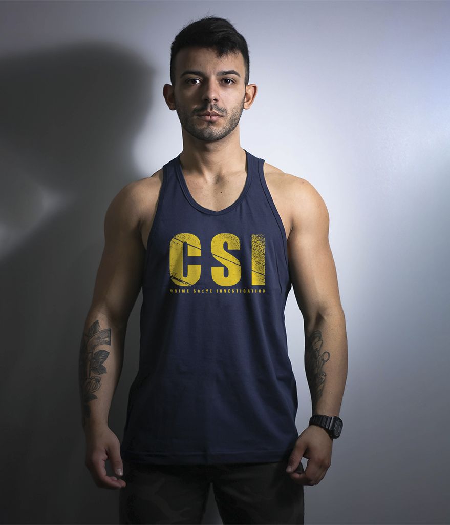 Camiseta Regata CSI Masculina Team Six Brasil