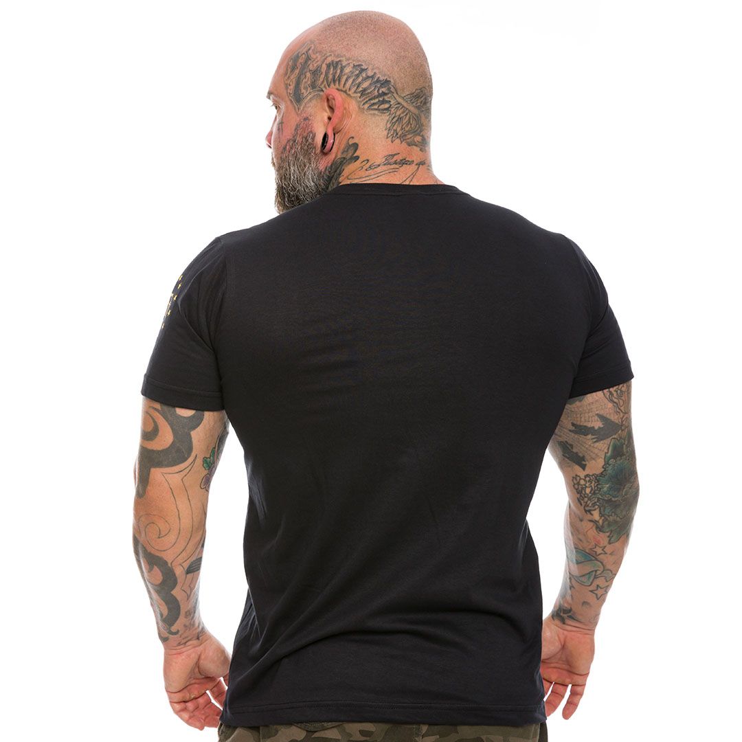 Camiseta Masculina Punisher Original Gold Line Team Six