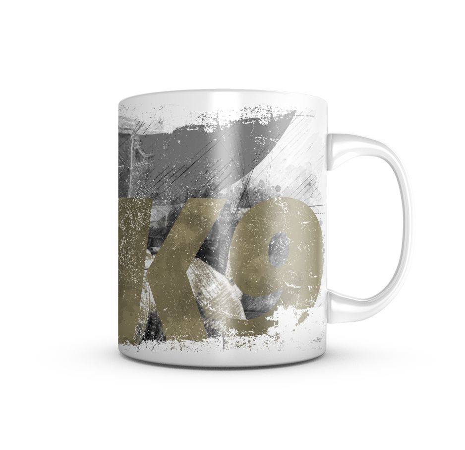 Caneca de Porcelana Tactical Fritz K9 Concept 325ML Team Six Brasil