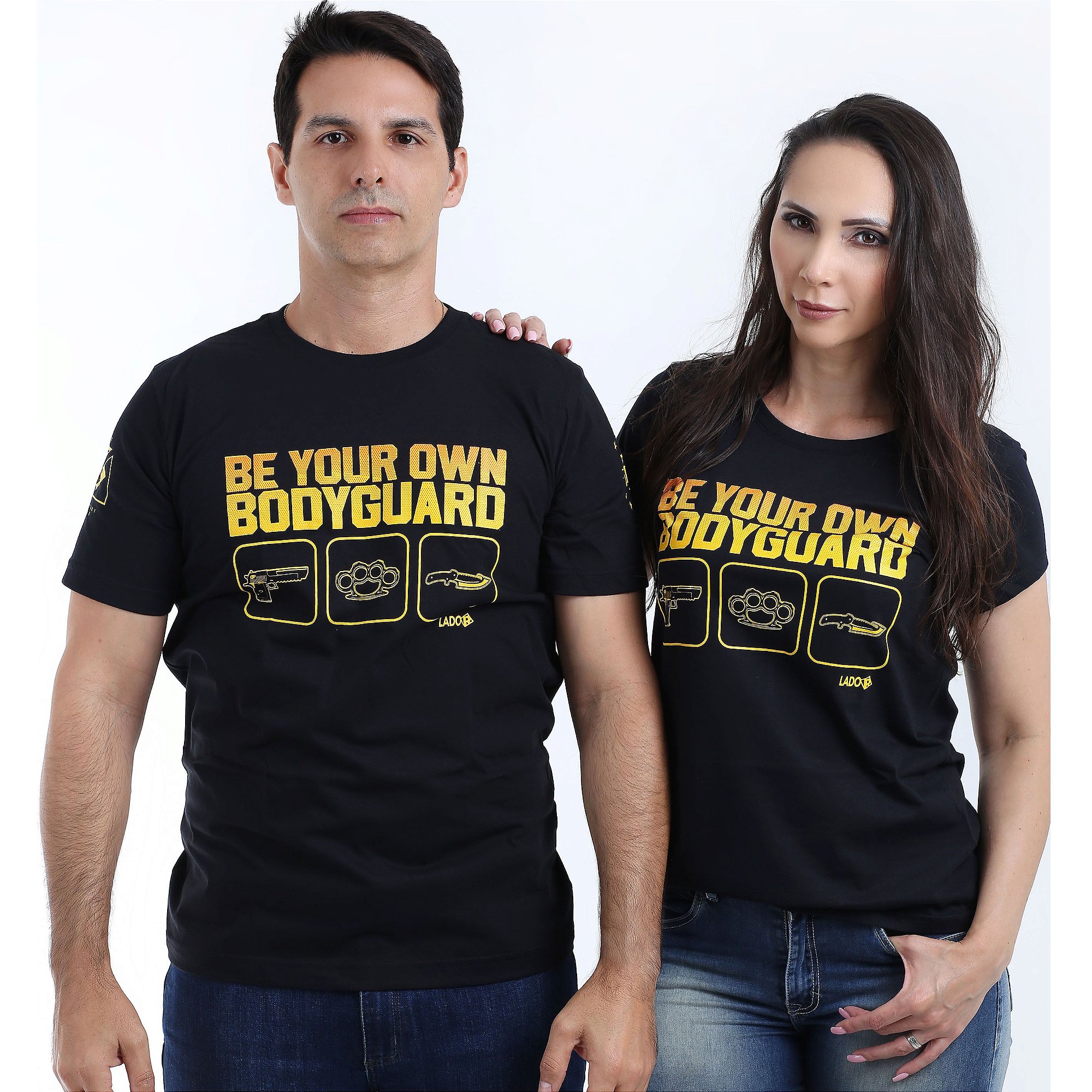 Camiseta Masculina Lador Be Your Own Bodyguard Team Six Brasil