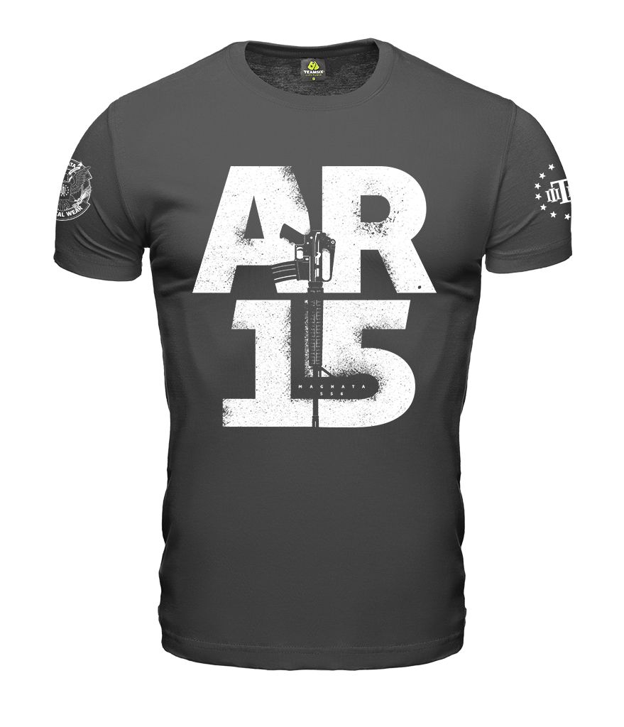 Kit 4 Camisetas Masculinas No Gun Control Magnata 556 Team Six