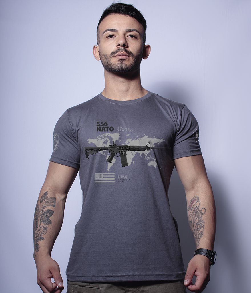 Kit 3 Camisetas Masculinas Magnata Don't Tread On Me Team Six Brasil