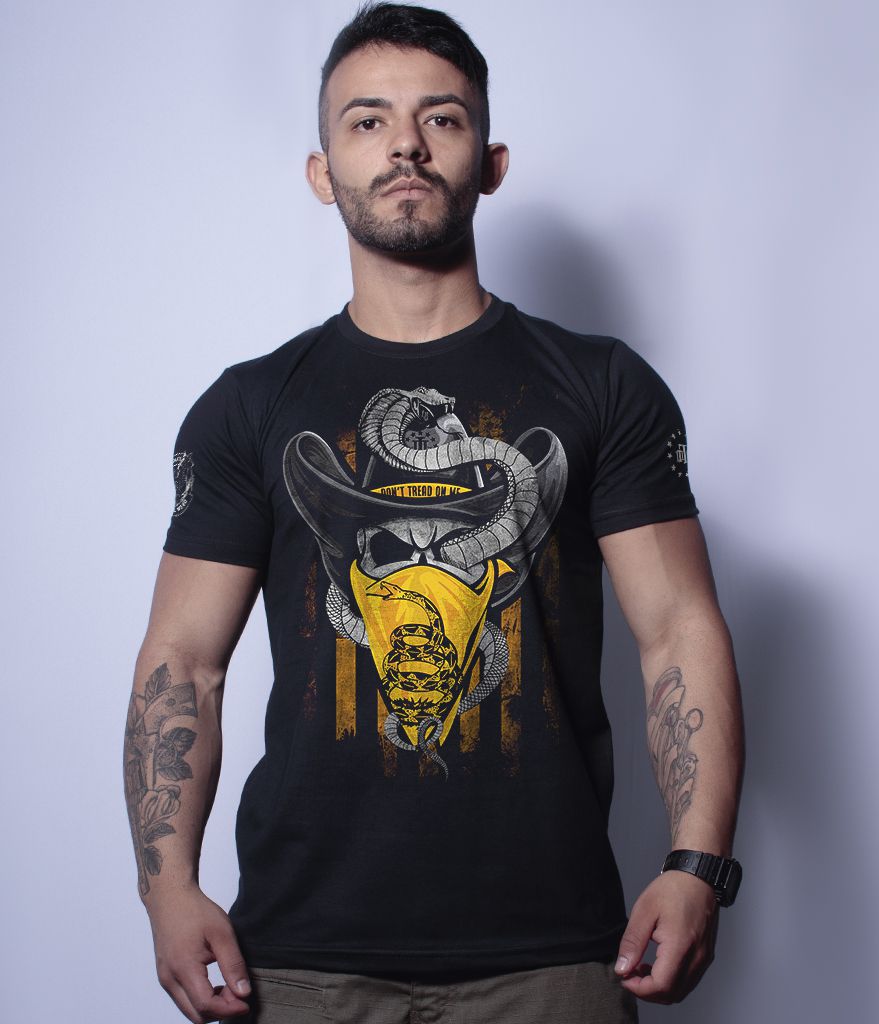 Kit 3 Camisetas Masculinas Magnata Don't Tread On Me Team Six Brasil