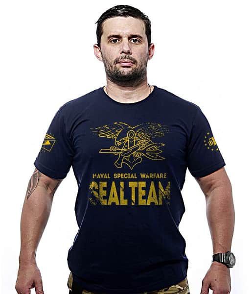 Kit Combat 3 Camisetas Masculinas 100% Algodão Team Six Brasil