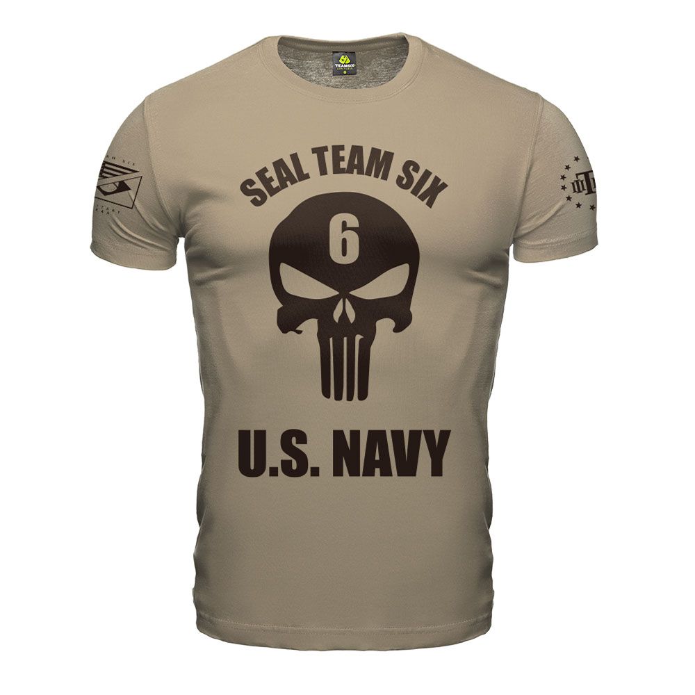 Camiseta Masculina Punisher Seal Navy Seal Team Six Brasil