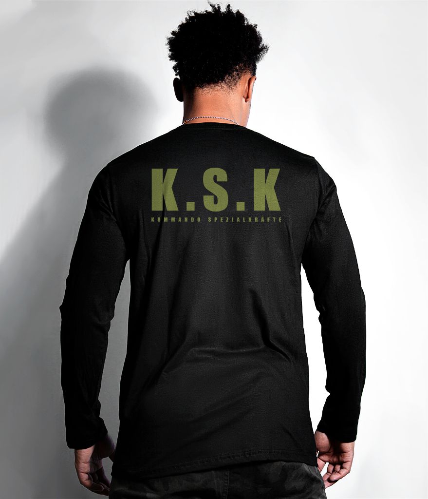 Camiseta Manga Longa Spezialkraft Masculina Team Six Brasil