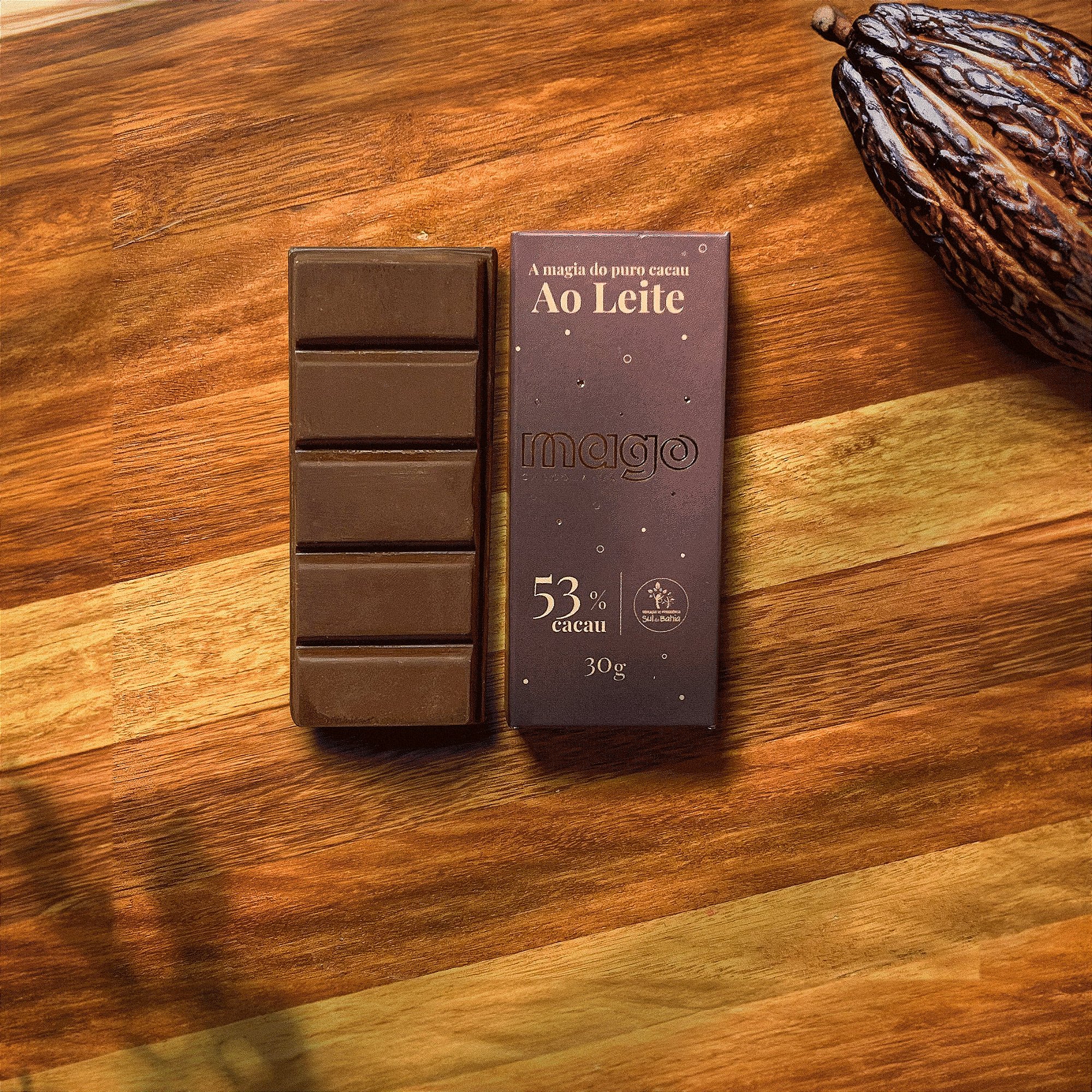 Chocolate Premium Ao Leite - 53% - 30g