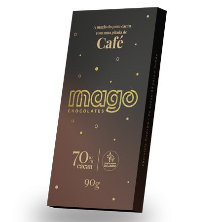 Chocolate Premium com Café - 70% - 90g
