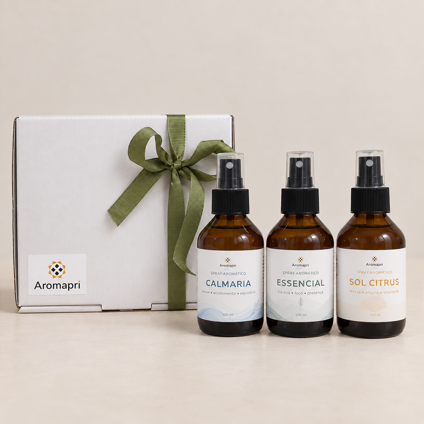 Trio de Sprays Aromáticos