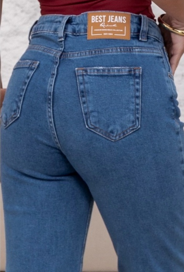 Calça Jeans Mom Feminina Revanche
