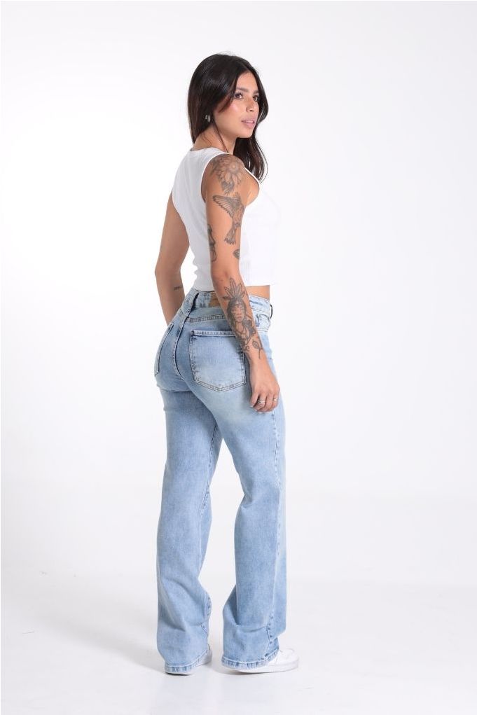Calça Jeans Reta Feminina Revanche