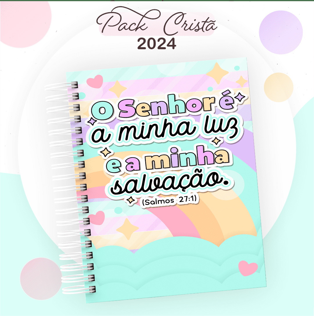 Agenda 2026 - Capa Versiculos e Louvores