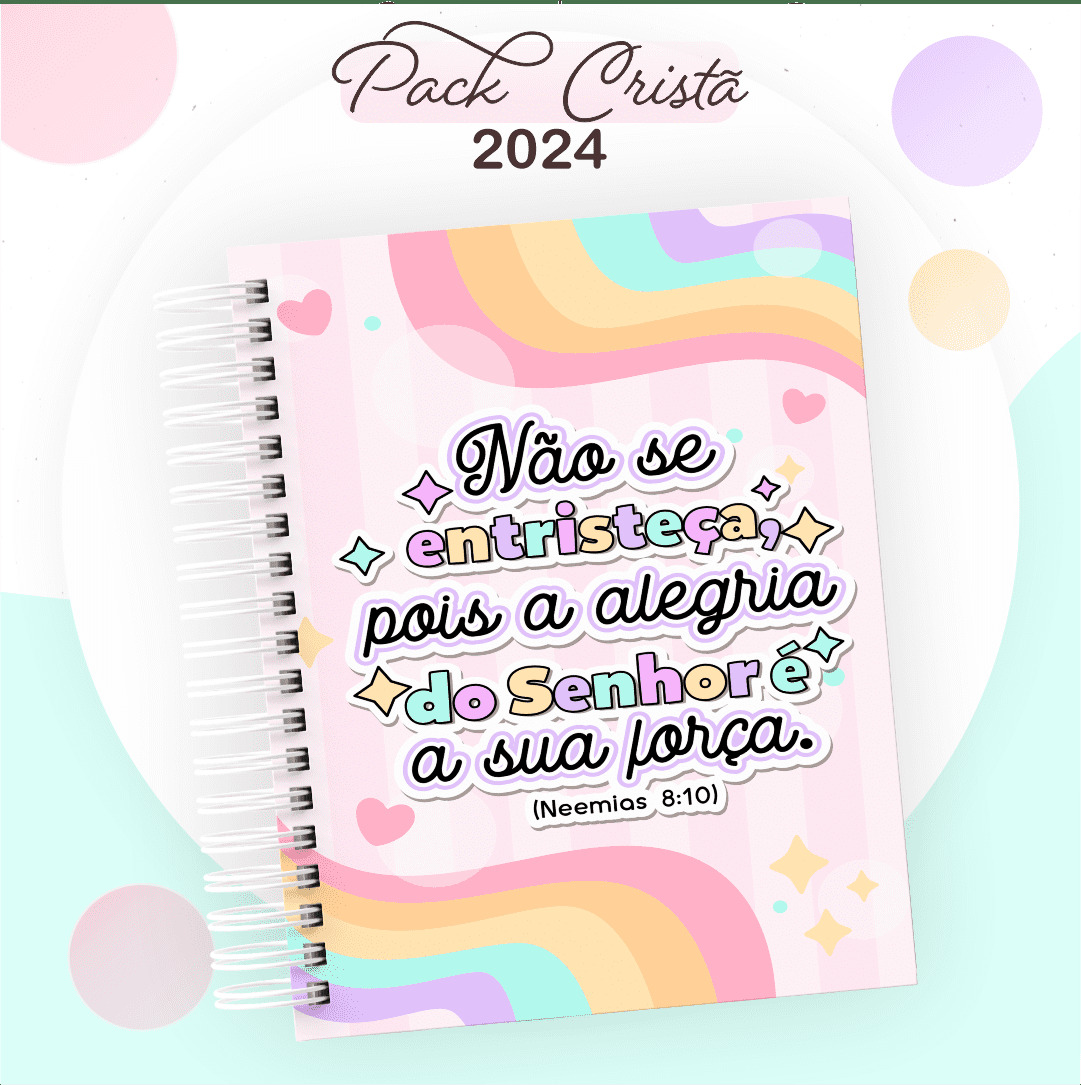 Agenda 2026 - Capa Versiculos e Louvores