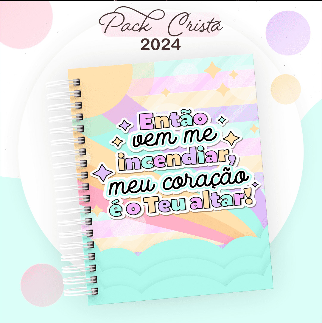 Agenda 2026 - Capa Versiculos e Louvores