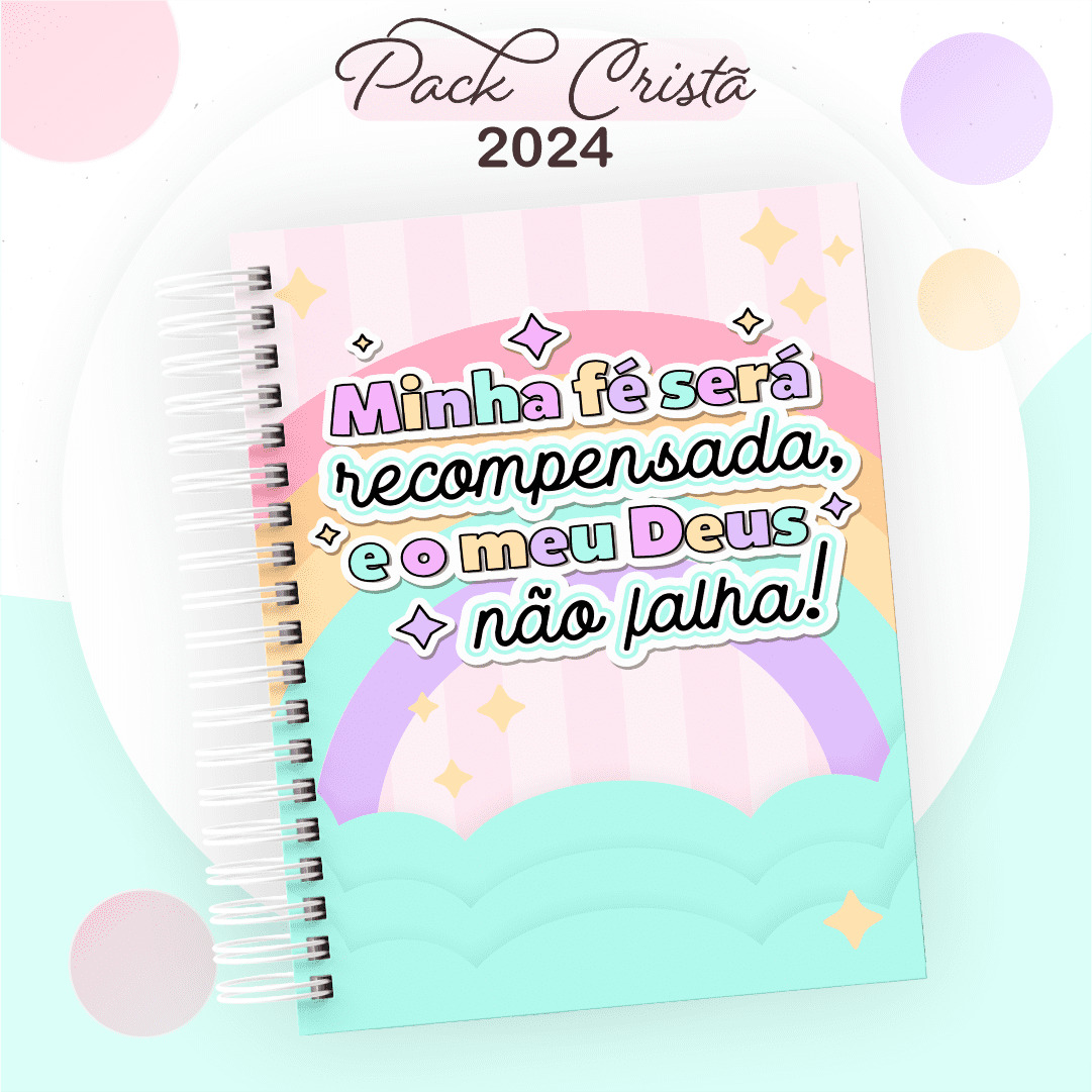 Agenda 2026 - Capa Versiculos e Louvores