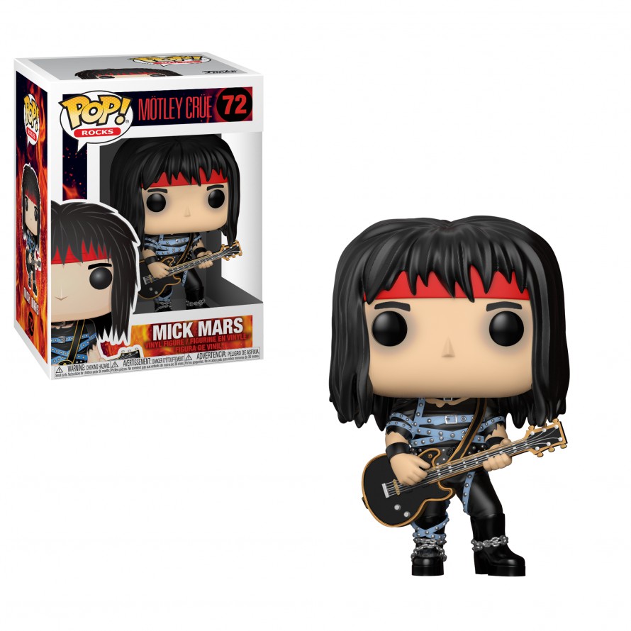 Funko Pop! Mötley Crüe 72 Mick Mars