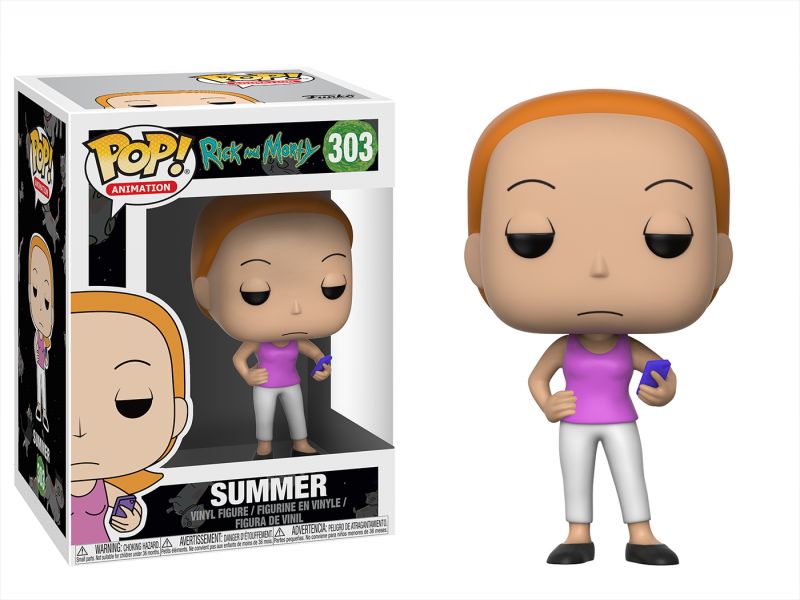 Summer - Rick and Morty Funko Pop Animation