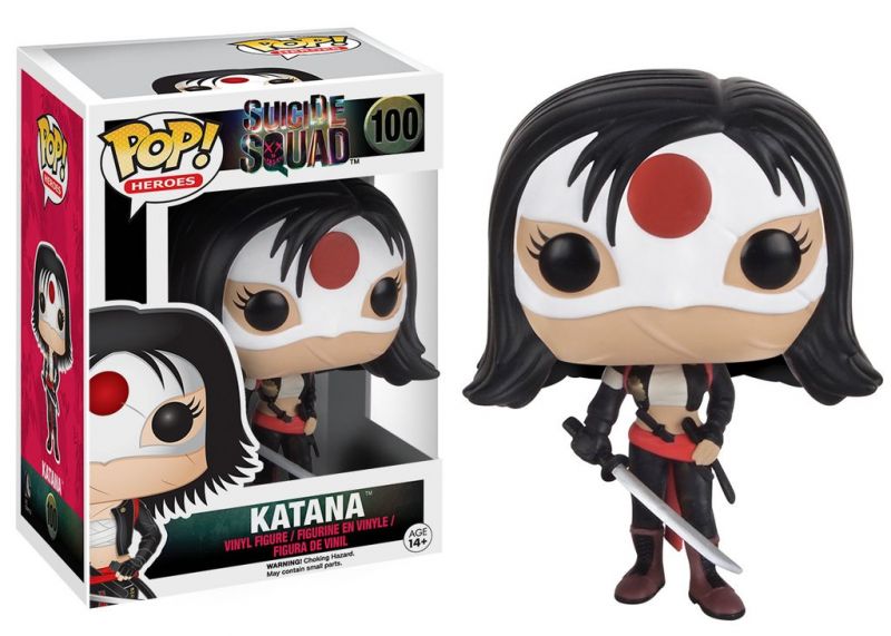 Katana Suicide Squad Esquadrão Suicida Funko Pop Heroes