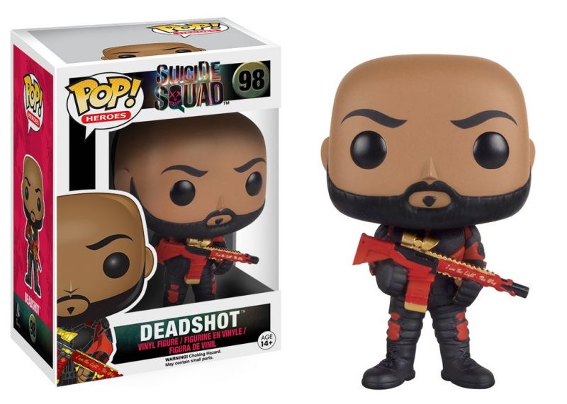 Deadshot Suicide Squad Esquadrão Suicida Funko Pop Heroes