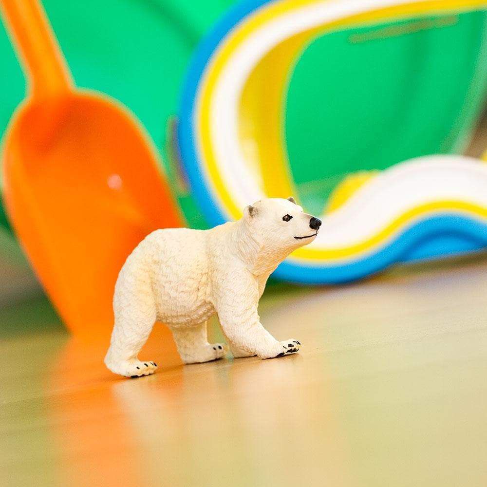 Figura Urso Polar Filhote Safari Ltd.