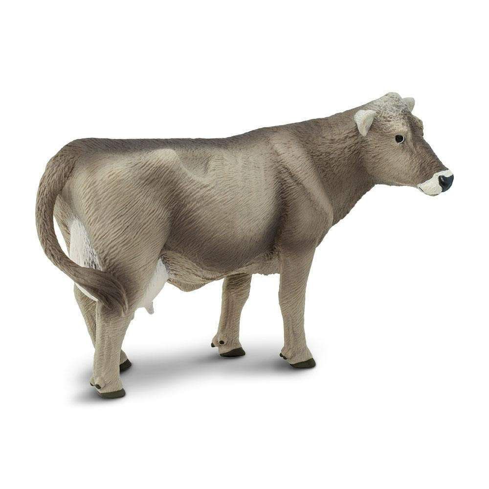 Figura Vaca Marrom Suiça Safari Ltd.