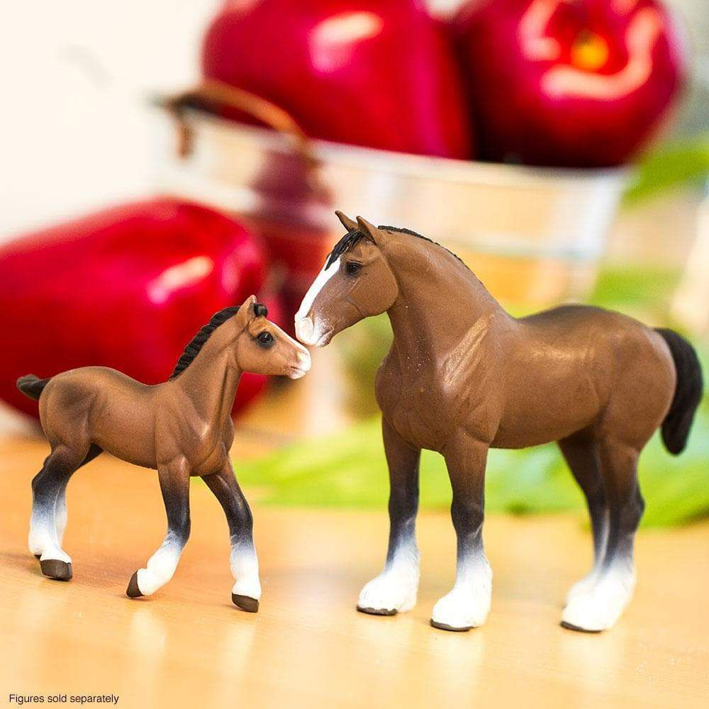 Figura Cavalo Clydesdale Stallion Safari Ltd.