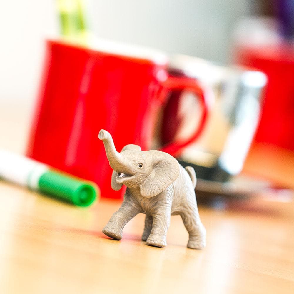 Figura Elefante Africano Filhote Safari Ltd.