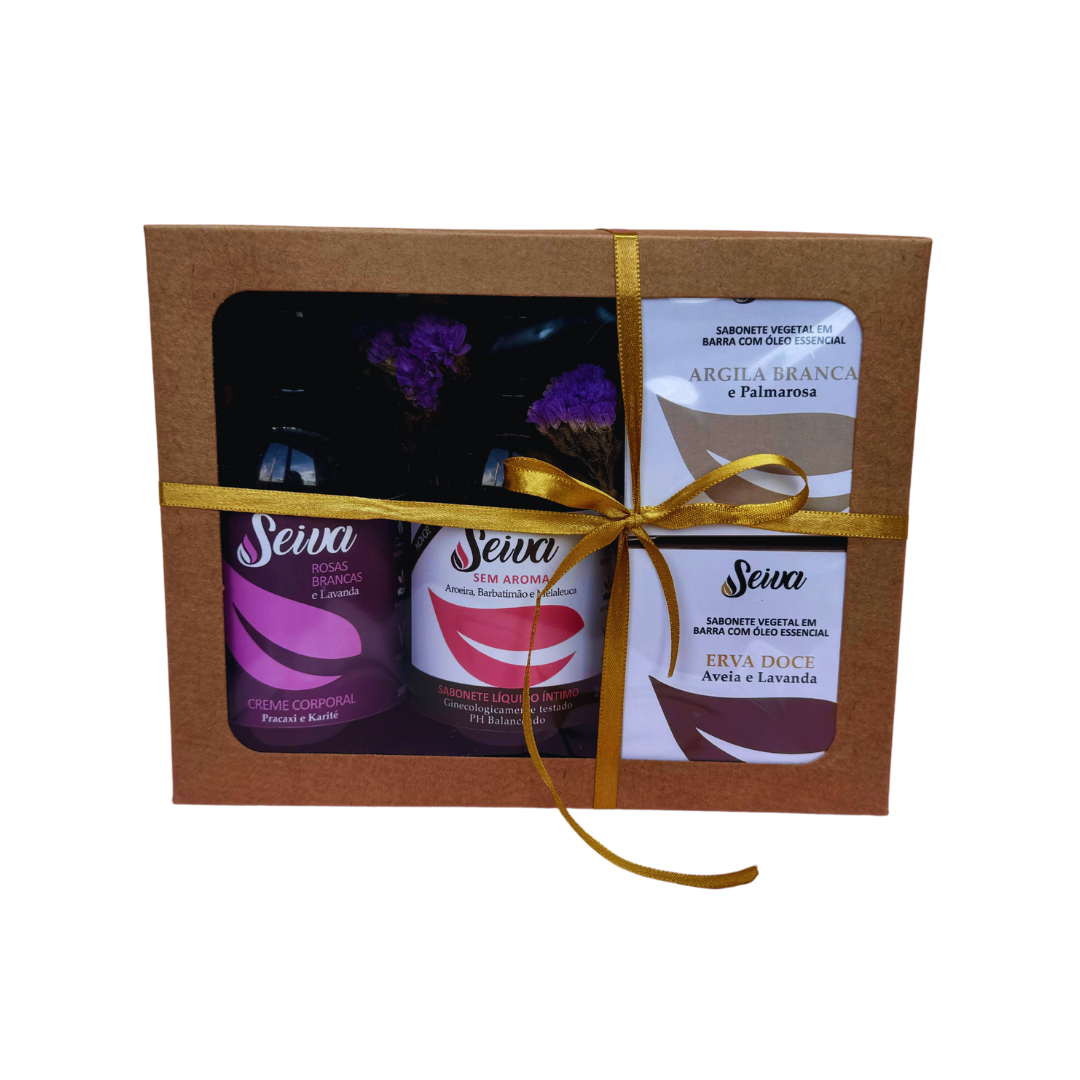 Kit Presente - Creme Rosas Brancas