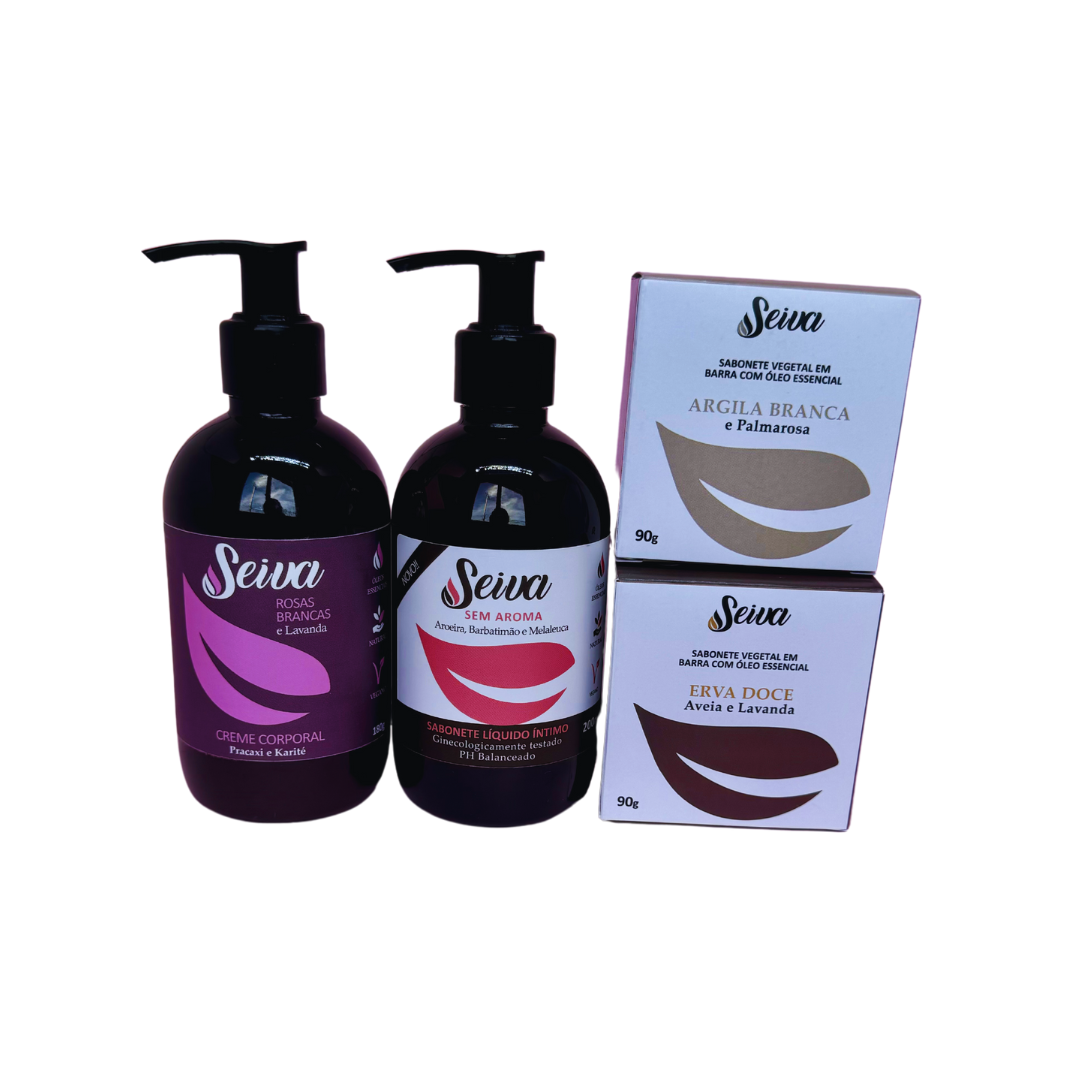 Kit Presente - Creme Rosas Brancas