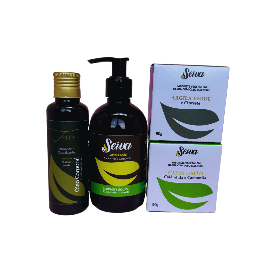 Kit Presente - Óleo Terra