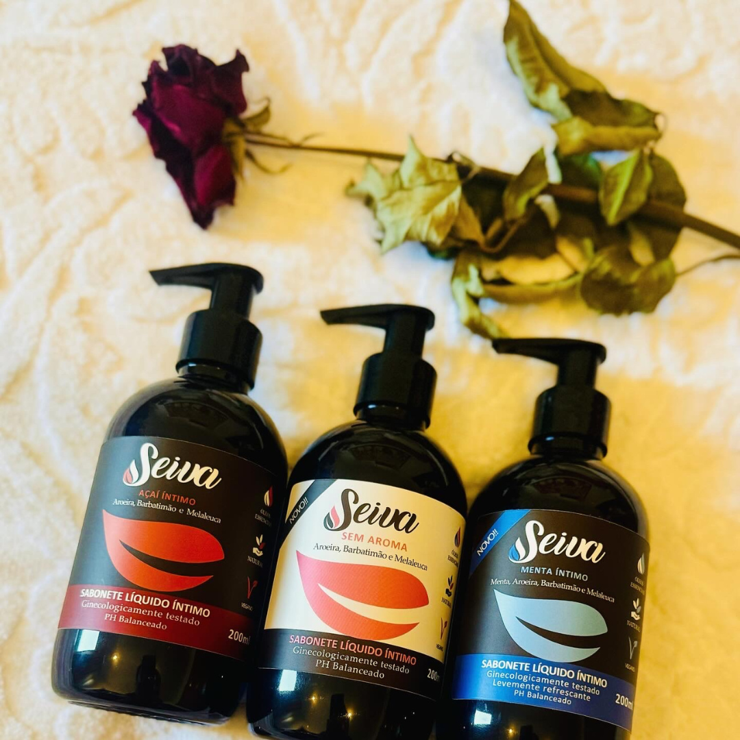 Combo Fórmula Íntima: Açaí, Menta e Sem Aroma - 200ml