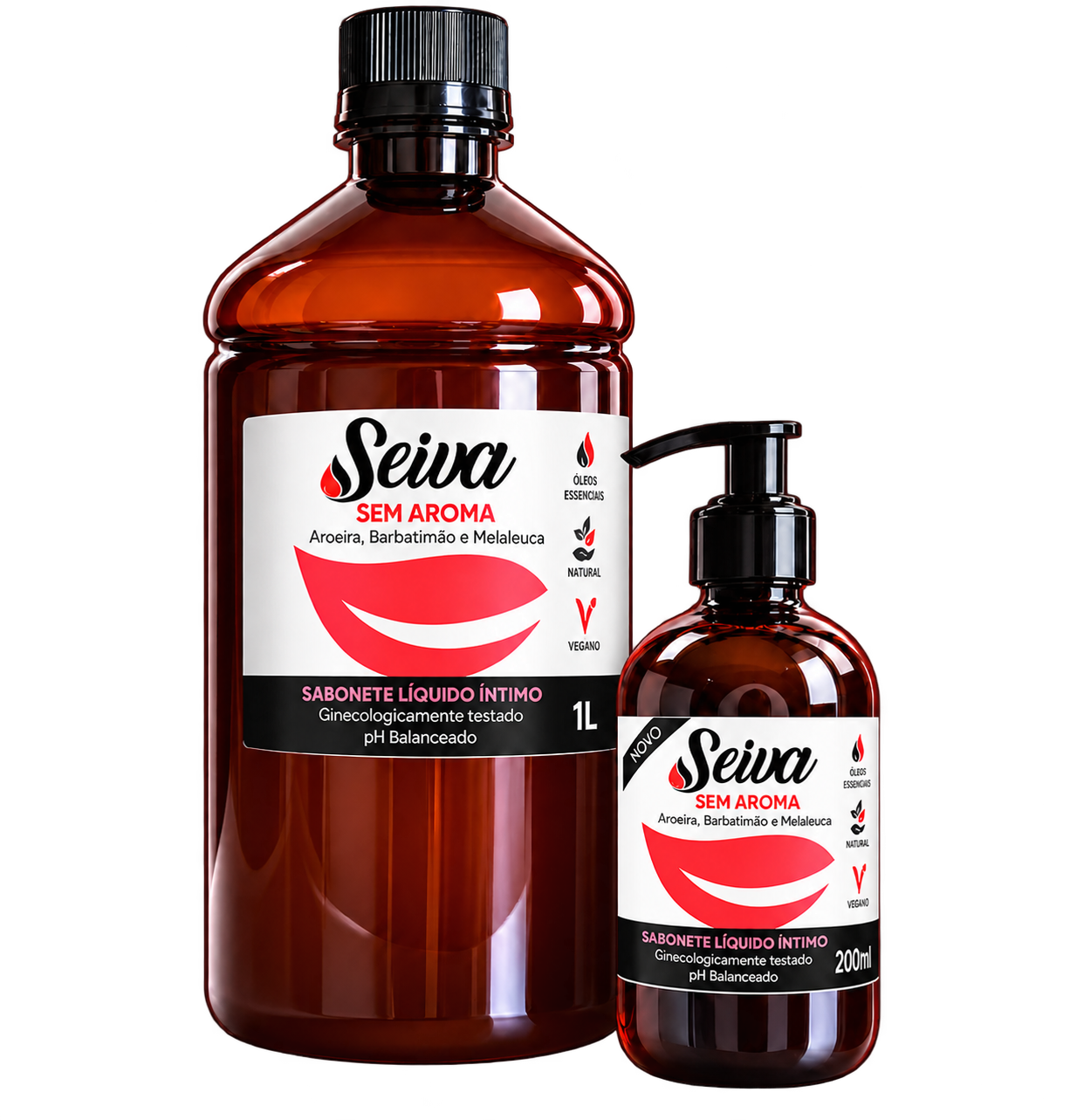 Combo Fórmula Íntima Sem Aroma: Refil 1 Litro + Grátis 200ml