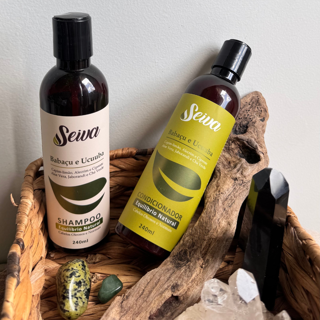 Kit Capilar Equilíbrio Natural - Cabelos Oleosos e Normais 240ml cada