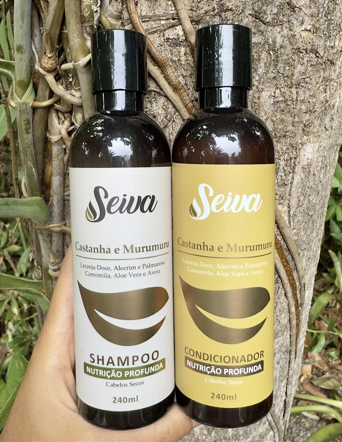 Kit Capilar Nutrição Profunda - Cabelos Secos 240ml cada