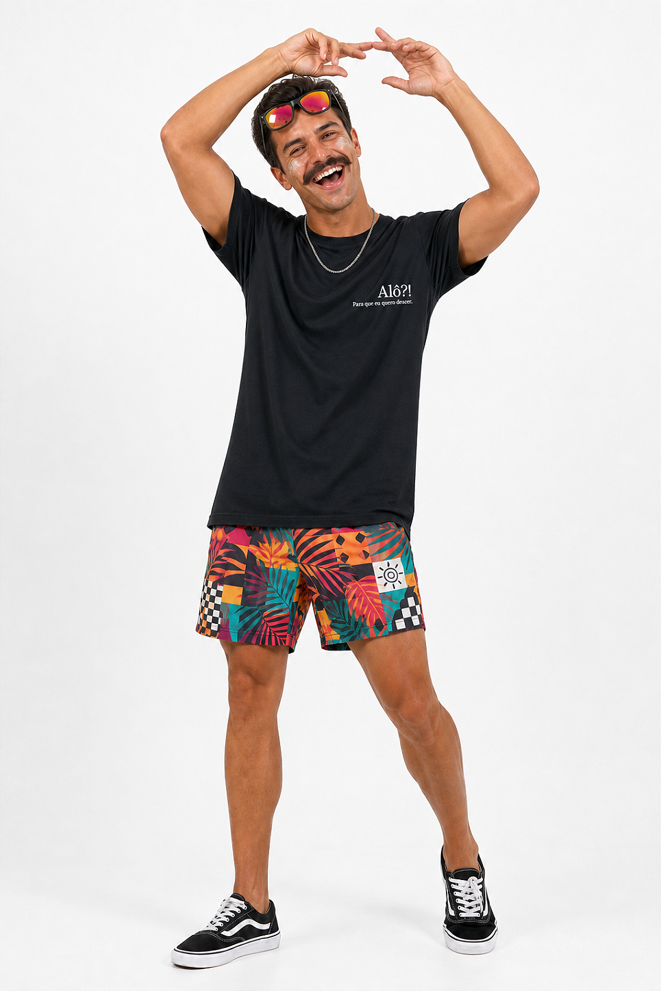 Camiseta - Alô! Para que eu quero descer.