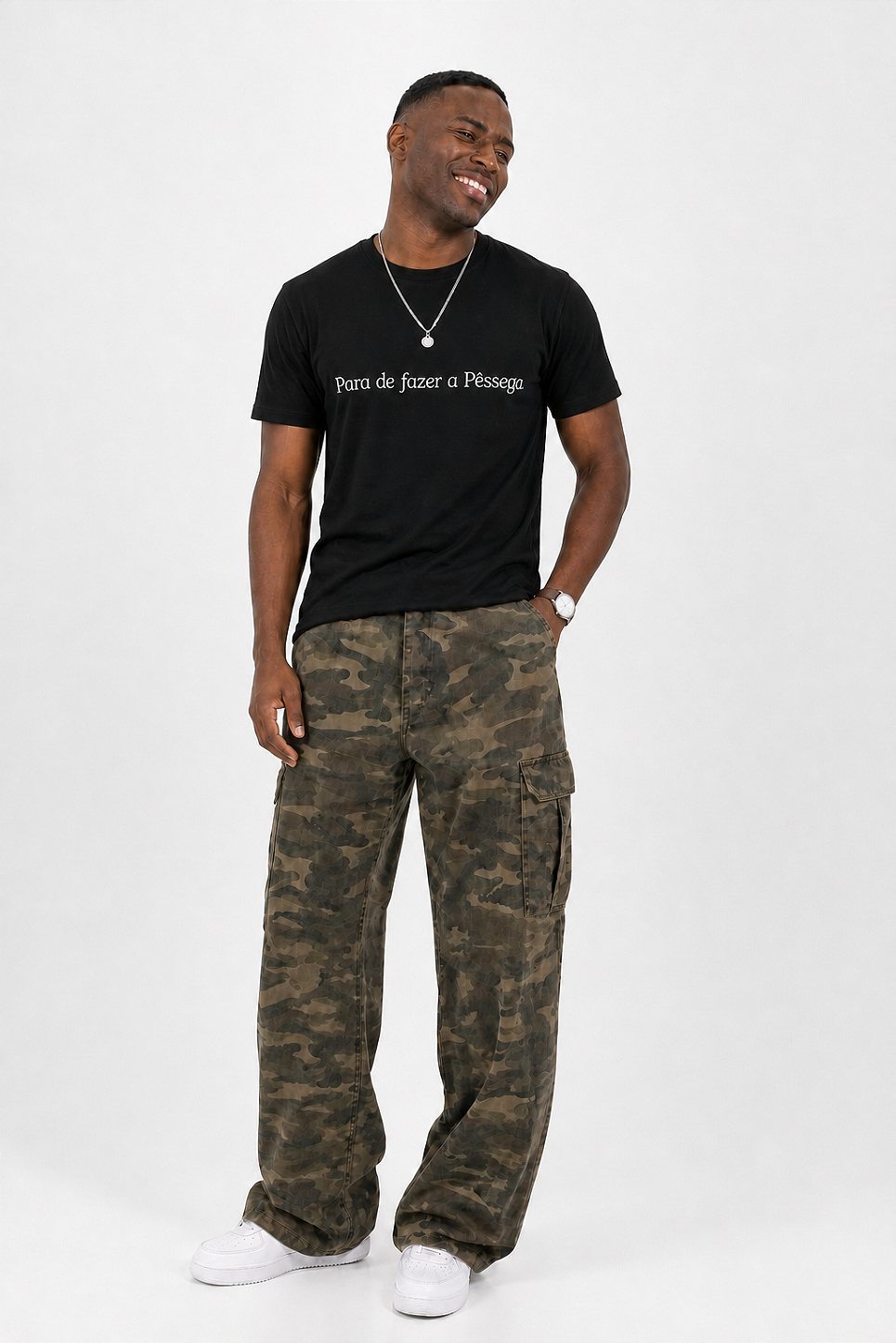 Camiseta - Para de fazer a Pêssega