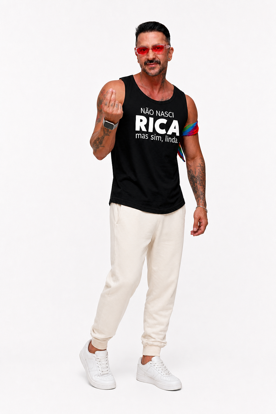 Regata - Não nasci rica, mas sim linda.