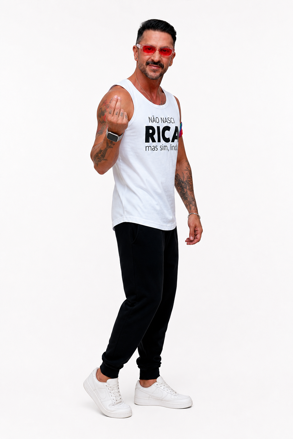 Regata - Não nasci rica, mas sim linda.