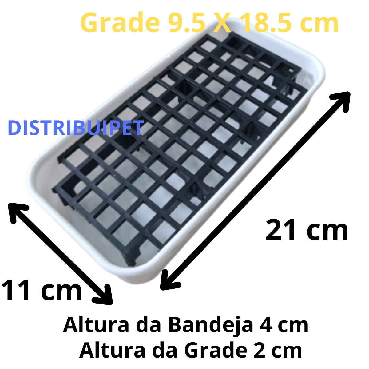 Banheiro Banheira Sanitario Porquinho Da India Rato Twister Bandeja Pequena Com Grade