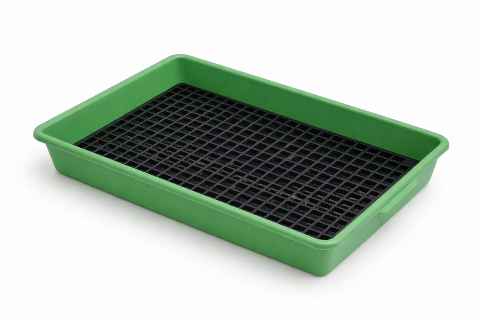Bandeja Sanitário Saniplus Para Mini Coelho Porquinho da India Chinchila Cor Verde