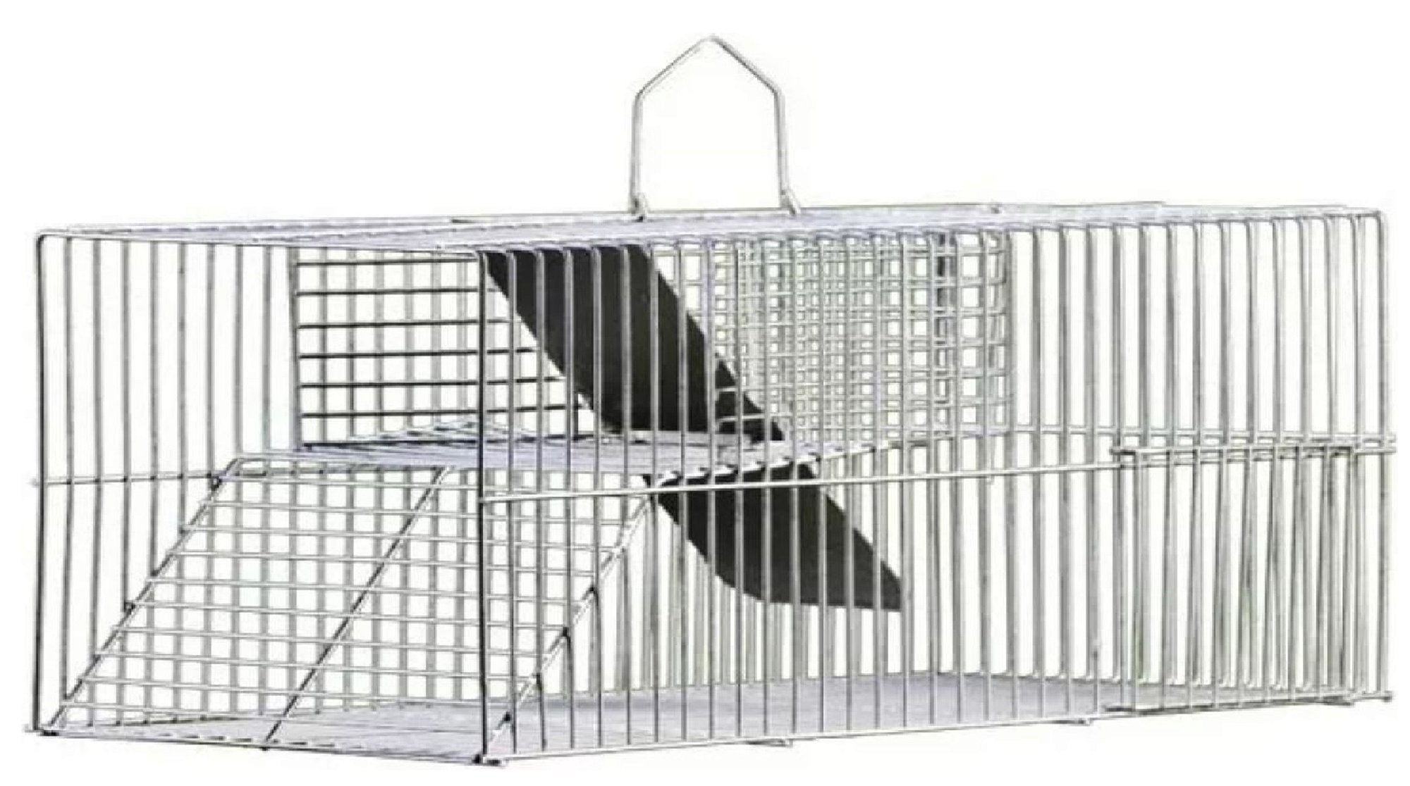 Ratoeira Gigante Fundo Falso Ratazanas Ratos Extra Grande 54 X 24 X 23cm
