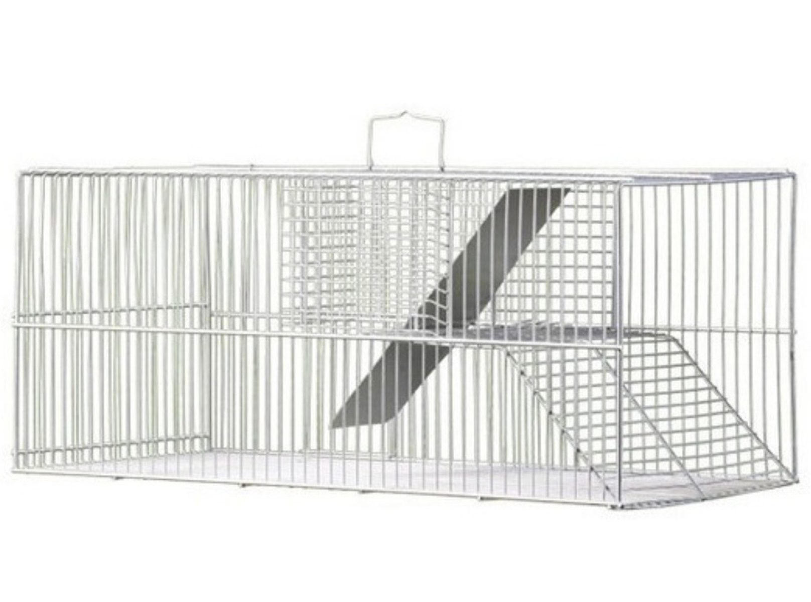 Ratoeira Gigante Fundo Falso Ratazanas Ratos Extra Grande 54 X 24 X 23cm