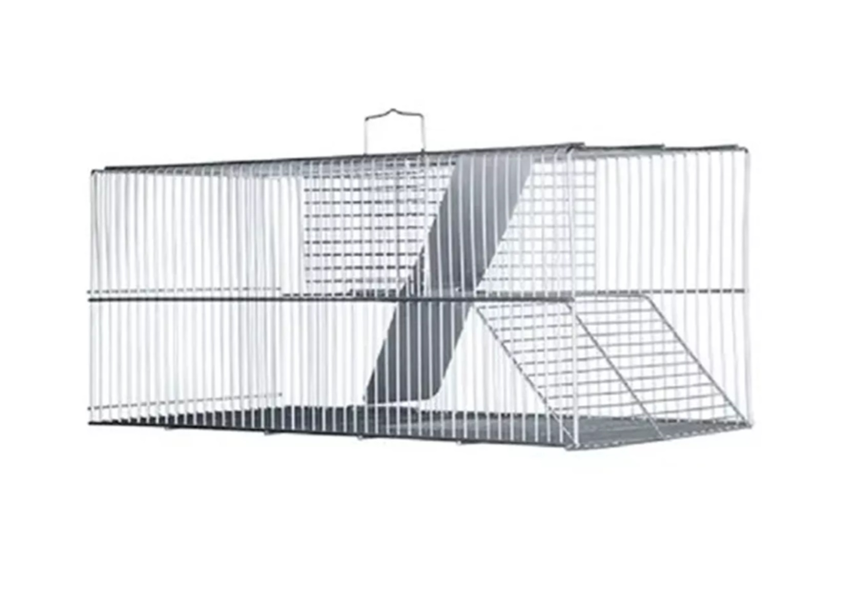Ratoeira Gigante Fundo Falso Ratazanas Ratos Extra Grande 54 X 24 X 23cm
