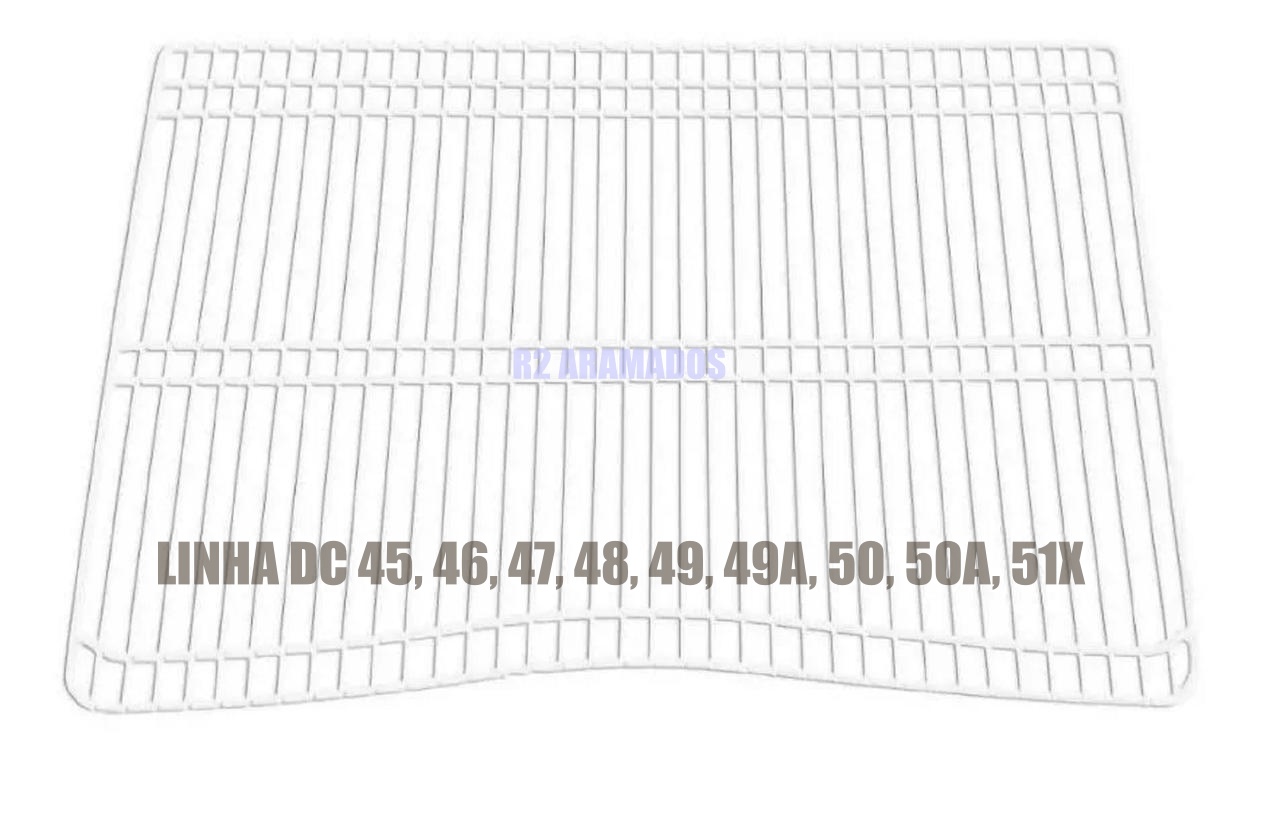 Grade Geladeira Eletrolux Prateleira Dc47 Dc48 49a Dc50 /3un