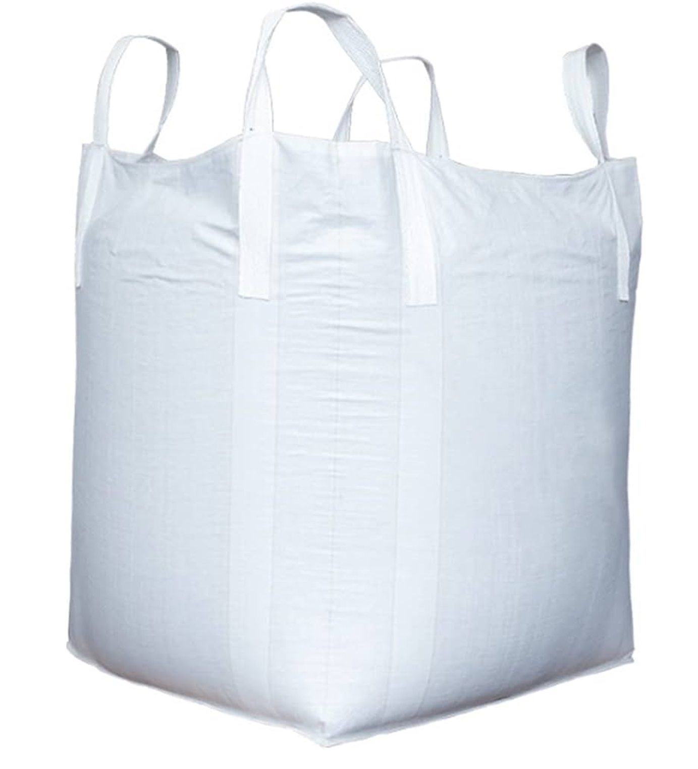 3 Saco Big Bag Reciclagem Usinas Fazendas Entulhos Modelo C1 Rafia Gramatura 160 Fator 5x1 Medidas 120x90x90 P/ 1000Kg