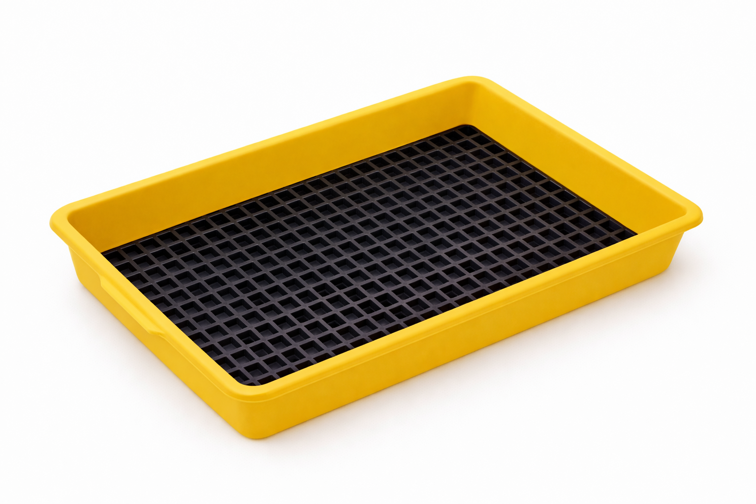 Bandeja Sanitário Saniplus Para Mini Coelho Porquinho da India Chinchila Cor Amarelo