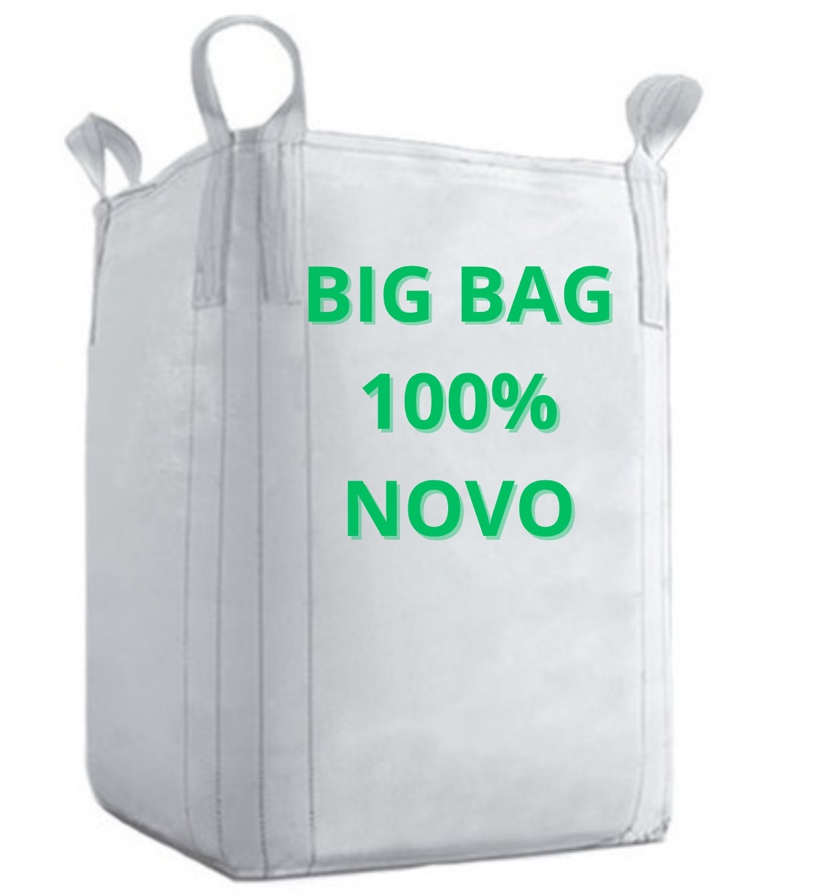 3 Saco Big Bag Reforçado Reciclagem Entulho Jardinagem C1